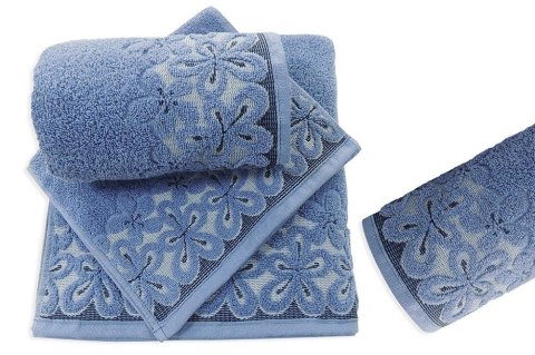 Ręcznik Bella 50x90 denim 450 g/m2 frotte Greno Ręcznik Bella 50x90 denim 450 g/m2 frotte Greno