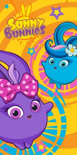 Ręcznik bawełniany 70x140 Sunny Bunnies lekcja sztuki - kompilacja dla dzieci 3891 Faro